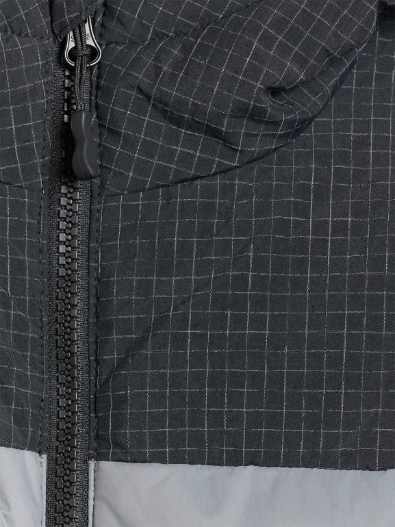 Chłopięca kurtka puchowa pikowana 4F 4FJRAW25TDJAM0820 - szara