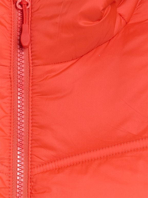 Chłopięca kurtka puchowa pikowana 4F 4FJRAW25TDJAM0821 - czerwona