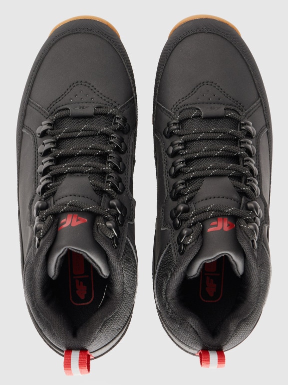 Chłopięce buty przejściowe 4F 4-WALKER 4FJRAW25FWINM069 - czarne