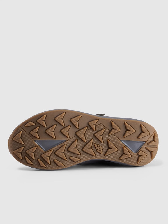 Chłopięce buty zimowe śniegowce 4F 4FJRAW25FSBSM034 - beżowe