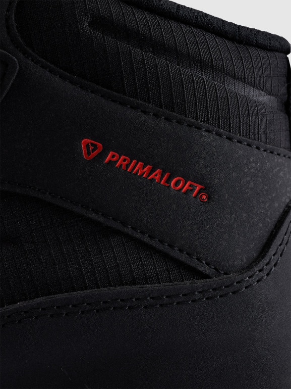 Chłopięce buty zimowe śniegowce 4F 4FJRAW25FSBSM034 - czarne