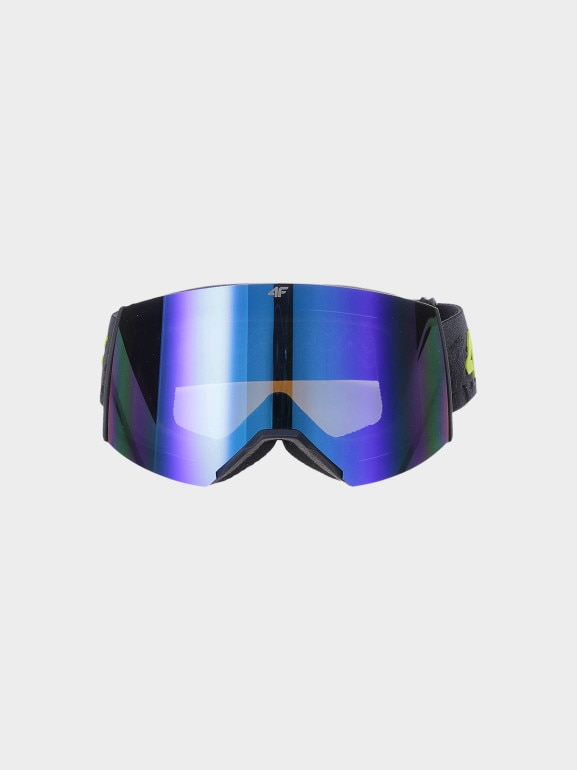 Chłopięce gogle narciarskie 4F 4FJWAW24AGOGM041 - czarne