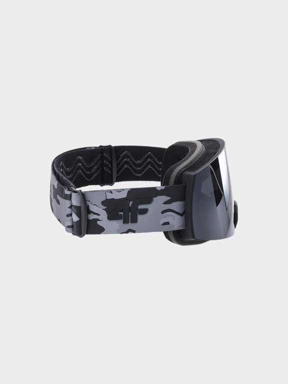 Chłopięce gogle narciarskie 4F 4FJWAW24AGOGM041 - szare