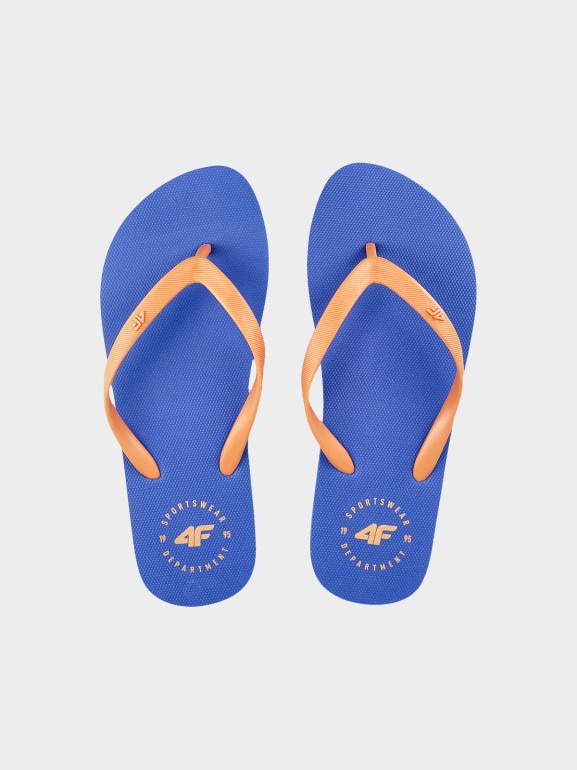 Chłopięce japonki 4F 4FJRMM00FFLIM141 - niebieskie