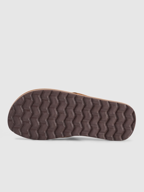 Chłopięce japonki 4F 4FJRSS25FFLIM198 - brązowe