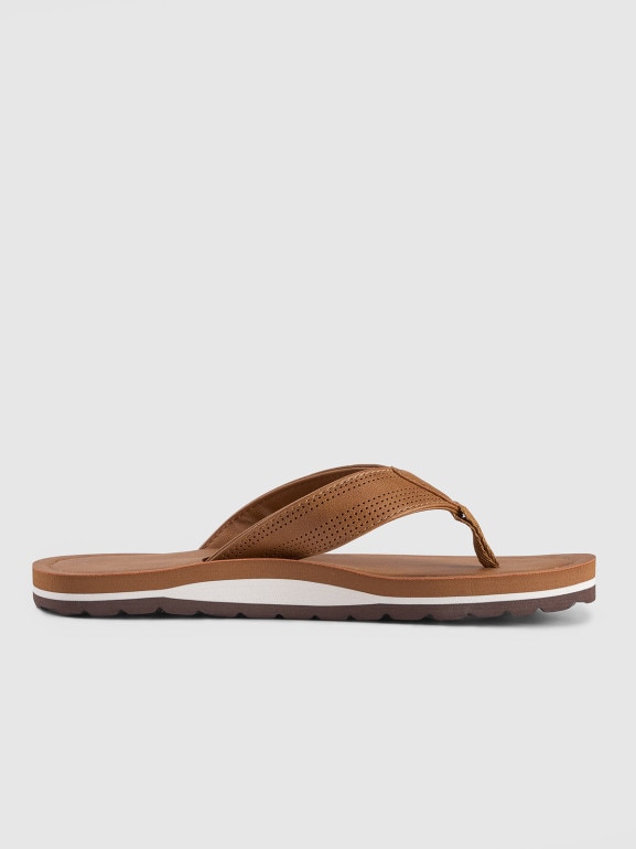 Chłopięce japonki 4F 4FJRSS25FFLIM198 - brązowe