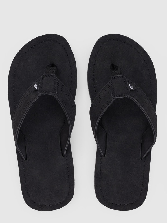 Chłopięce japonki 4F 4FJRSS25FFLIM198 - czarne