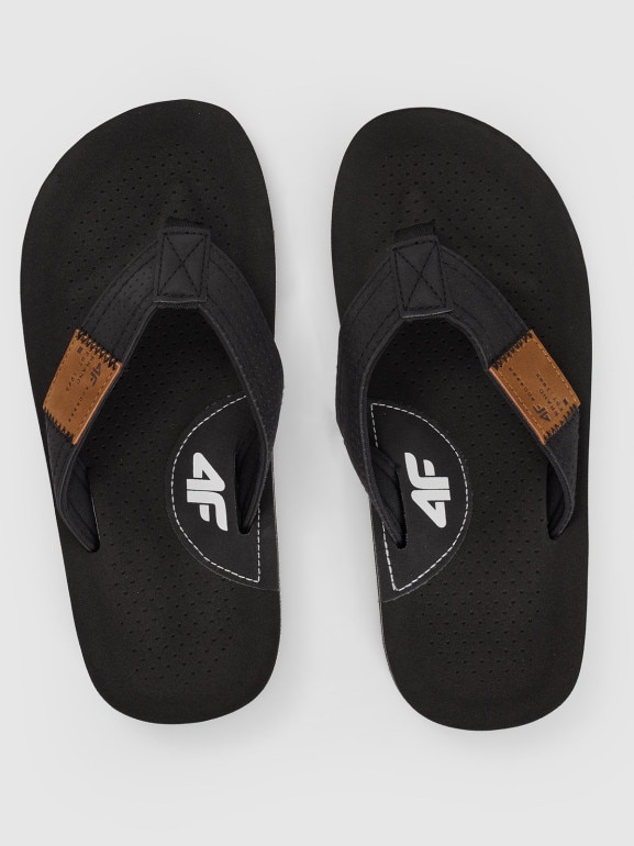 Chłopięce japonki 4F 4FJRSS25FFLIM201 - czarne