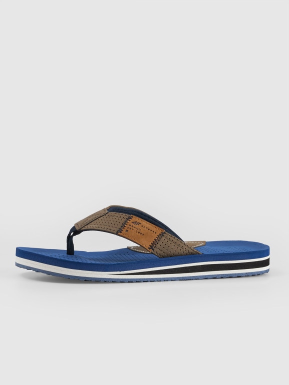 Chłopięce japonki 4F 4FJRSS25FFLIM201 - granatowe