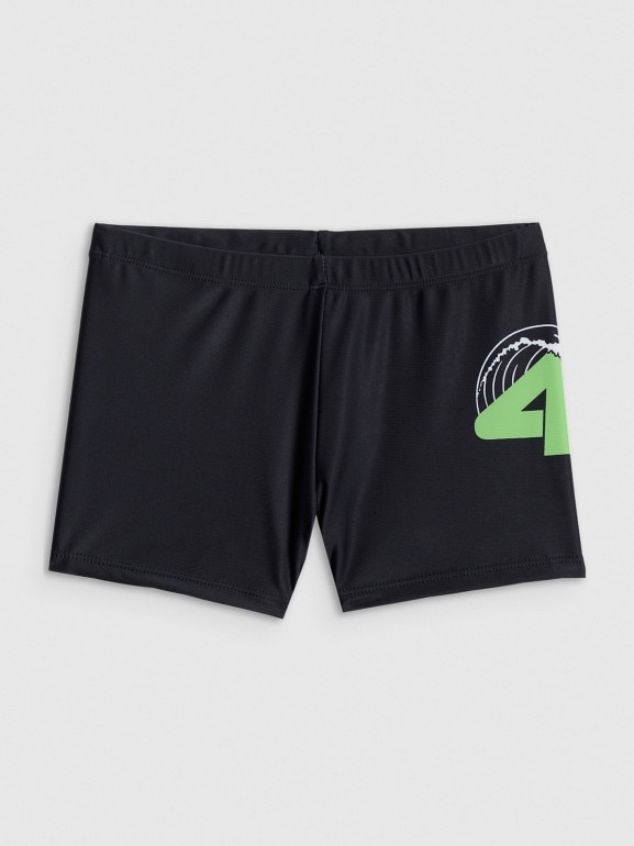 Chłopięce kąpielówki 4F 4FJRSS26USWTM075 - czarne