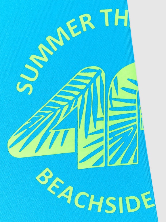 Chłopięce kąpielówki 4F 4FJWSS26USWTM071 - niebieskie