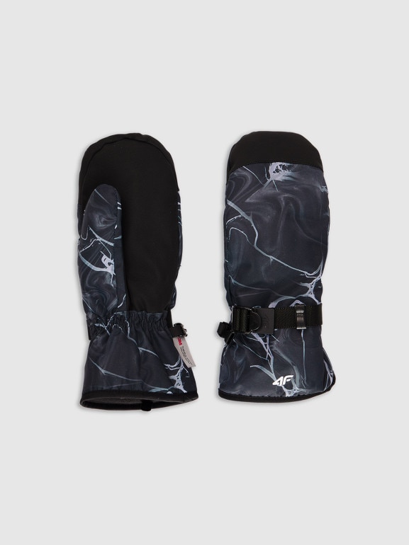 Chłopięce rękawiczki narciarskie 4F Thinsulate 4FJWAW25AFGLM199 - multikolor