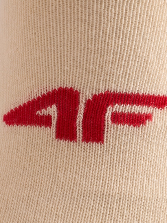 Chłopięce skarpetki wysokie (2-pack) 4F 4FJRAW25USOCM601 - multikolor