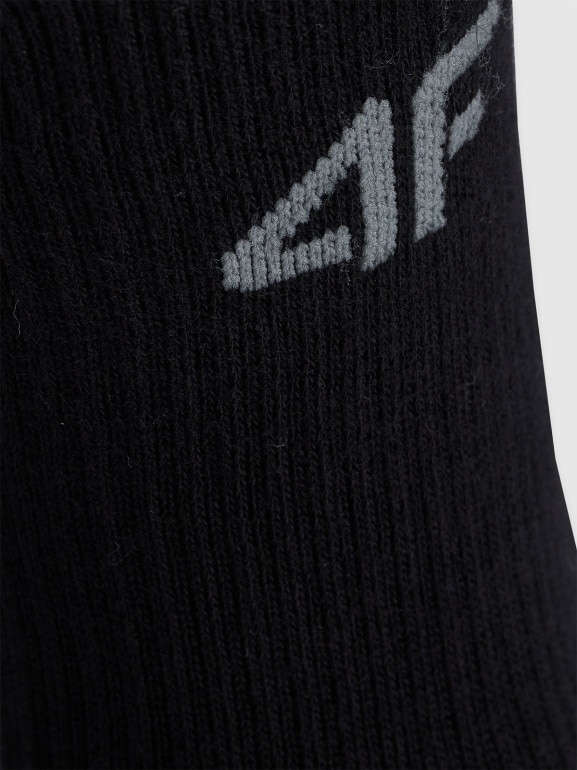 Chłopięce skarpetki wysokie (3-pack) 4F 4FJWAW25USOCM39 - multikolor