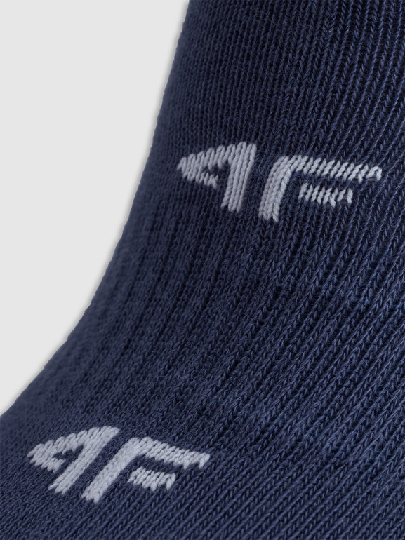 Chłopięce skarpetki wysokie (3-pack) 4F 4FJWAW25USOCM39 - multikolor