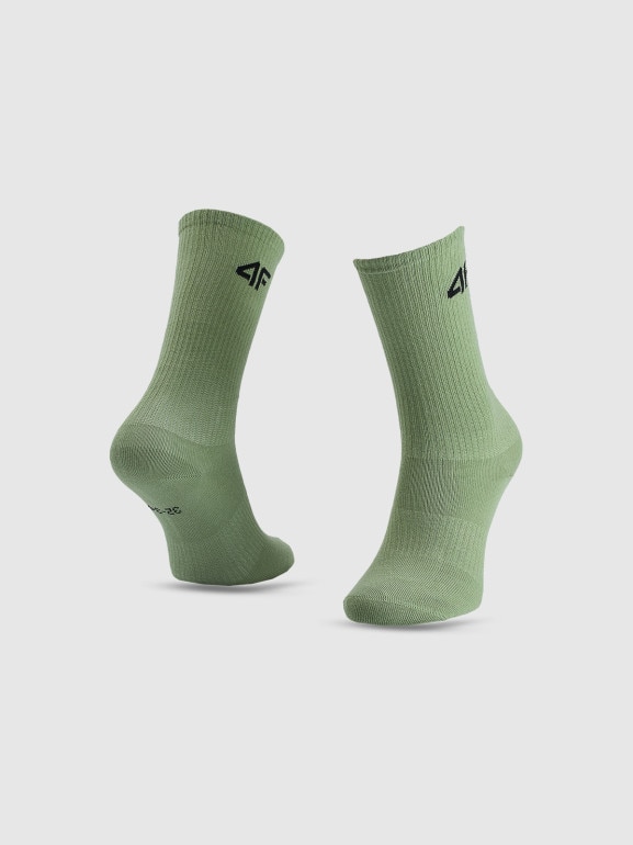 Chłopięce skarpetki wysokie (4-pack) 4F 4FJWAW25USOCM390 - multikolor