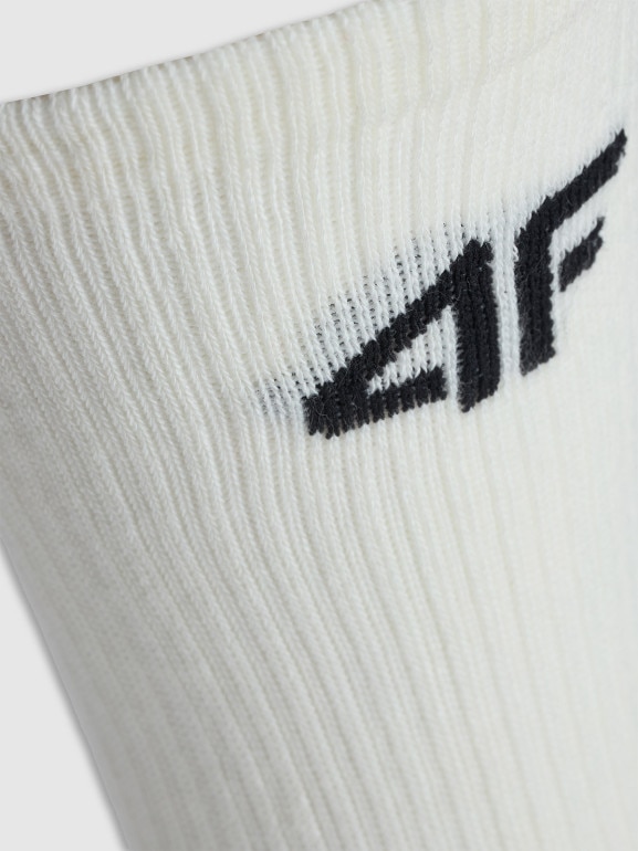 Chłopięce skarpetki wysokie (4-pack) 4F 4FJWAW25USOCM390 - multikolor