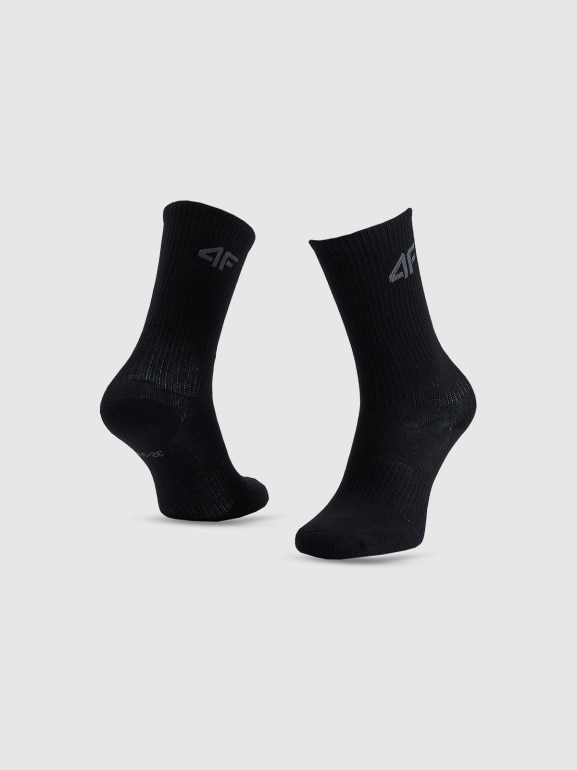 Chłopięce skarpetki wysokie (4-pack) 4F 4FJWAW25USOCM390 - multikolor