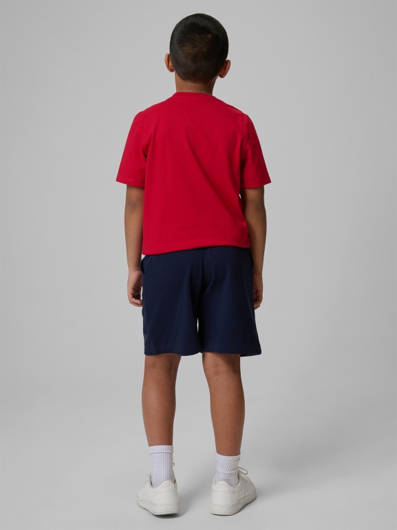 Chłopięce spodenki dresowe 4F 4FJRSS26TSHOM0866 - granatowe