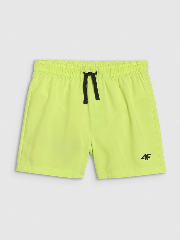 Chłopięce spodenki plażowe 4F 4FJRMM00UBDSM110 - zielone