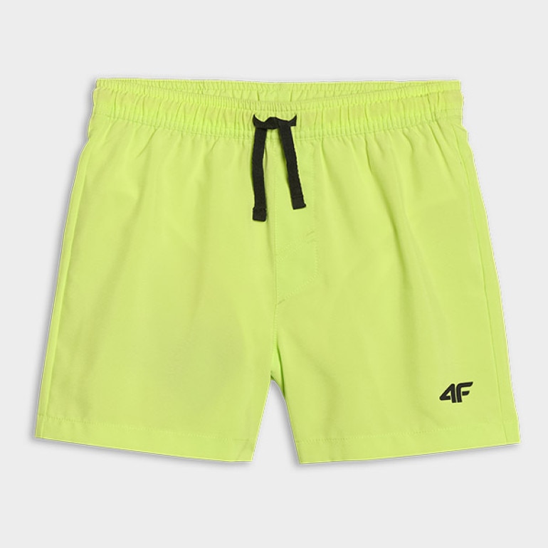 Chłopięce spodenki plażowe 4F 4FJRMM00UBDSM110 - zielone