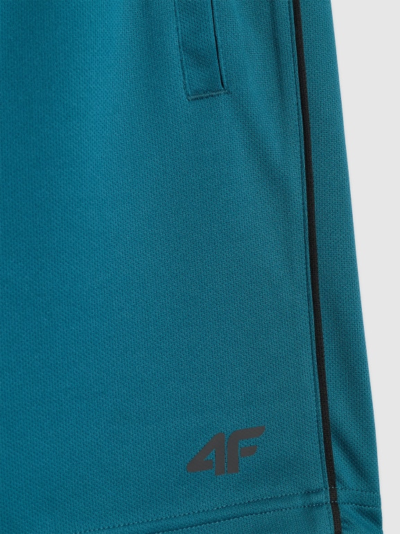 Chłopięce spodenki treningowe 4F 4FJRSS26TFSHM1693 - zielone