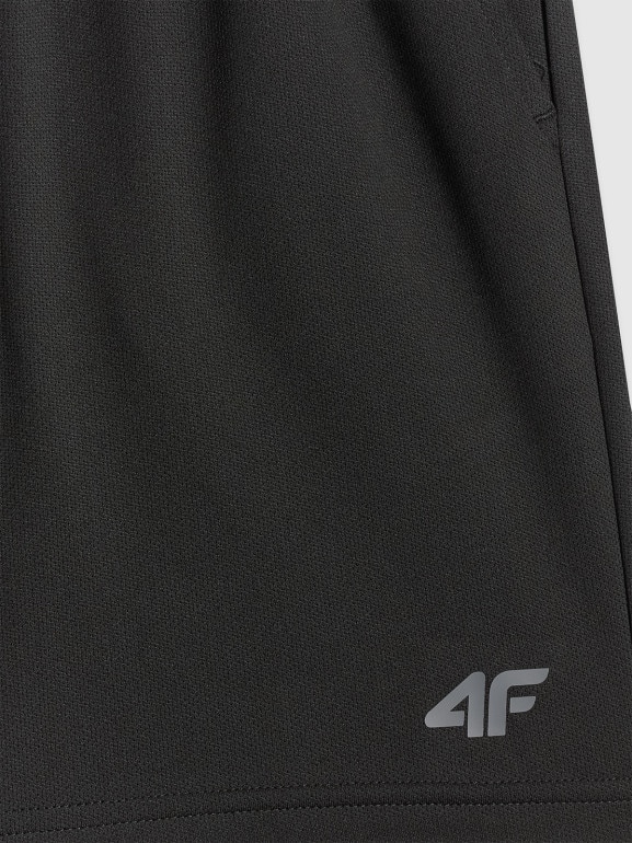 Chłopięce spodenki treningowe 4F 4FJWSS26TFSHM1388 - czarne