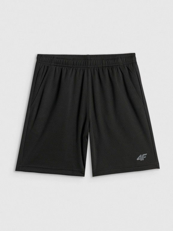 Chłopięce spodenki treningowe 4F 4FJWSS26TFSHM1388 - czarne