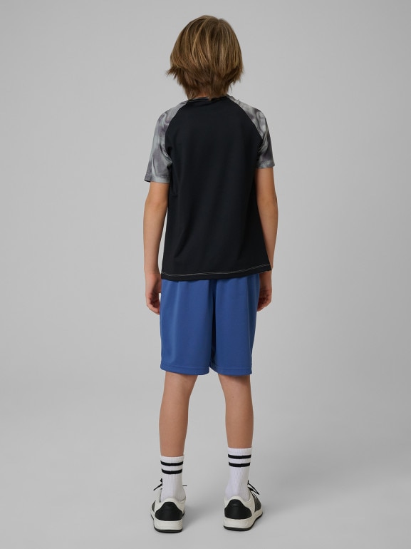 Chłopięce spodenki treningowe 4F 4FJWSS26TFSHM1388 - granatowe