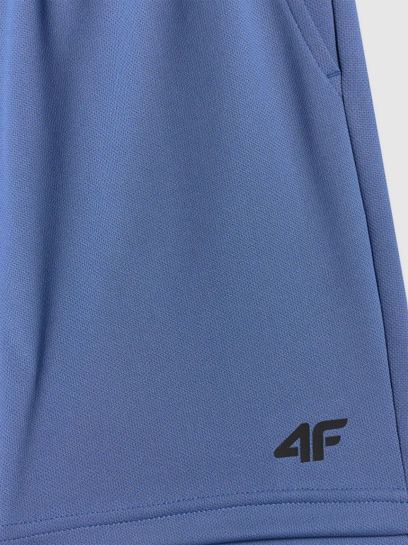 Chłopięce spodenki treningowe 4F 4FJWSS26TFSHM1388 - granatowe