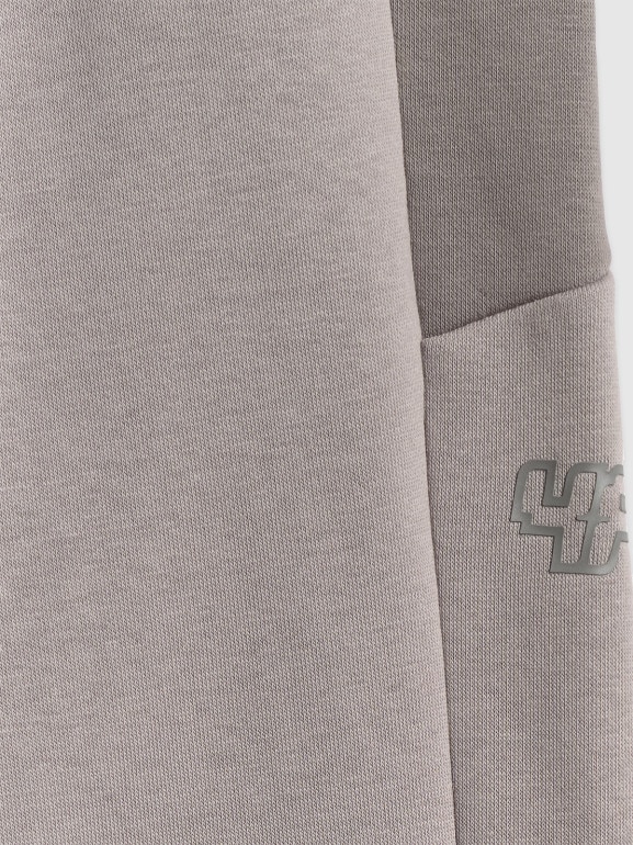 Chłopięce spodnie dresowe 4F 4FJRSS26TTROM1874 - szare