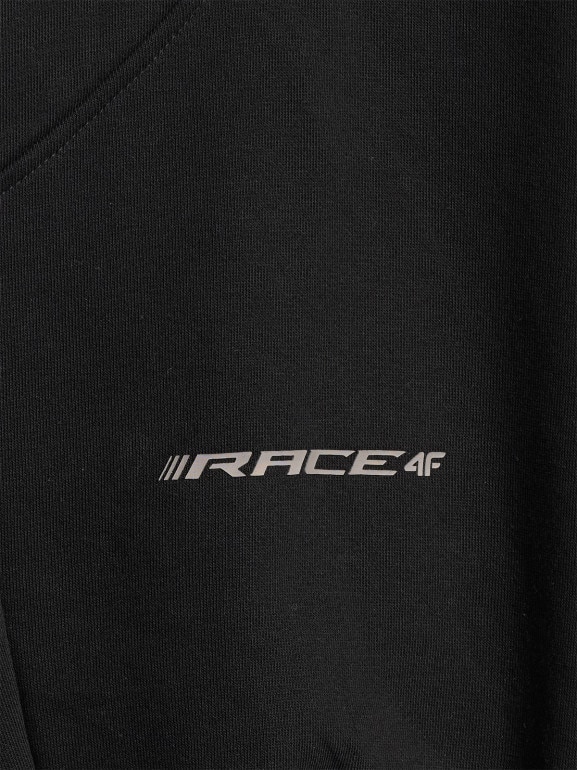 Chłopięce spodnie dresowe 4F 4FJRSS26TTROM1936 - czarne