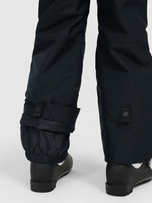 Chłopięce spodnie narciarskie 4F 4FJRAW25TFTRM1245 - czarne