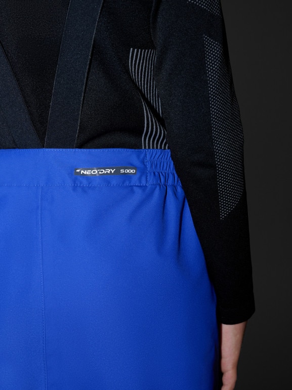 Chłopięce spodnie narciarskie 4F 4FJRAW25TFTRM1245 - niebieskie