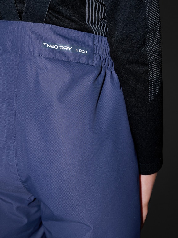 Chłopięce spodnie narciarskie 4F 4FJRAW25TFTRM1245 - szare