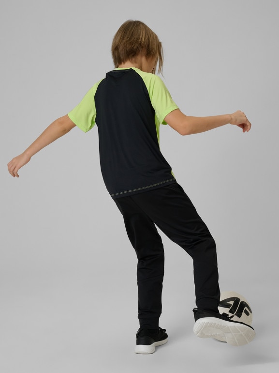 Chłopięce spodnie treningowe 4F 4FJRSS26TFTRM1460 - czarne