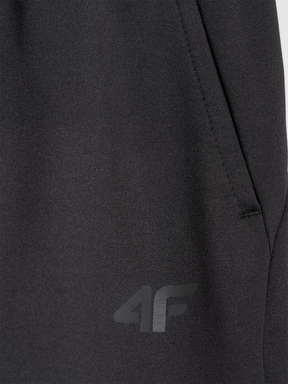 Chłopięce spodnie treningowe 4F 4FJRSS26TFTRM1460 - czarne