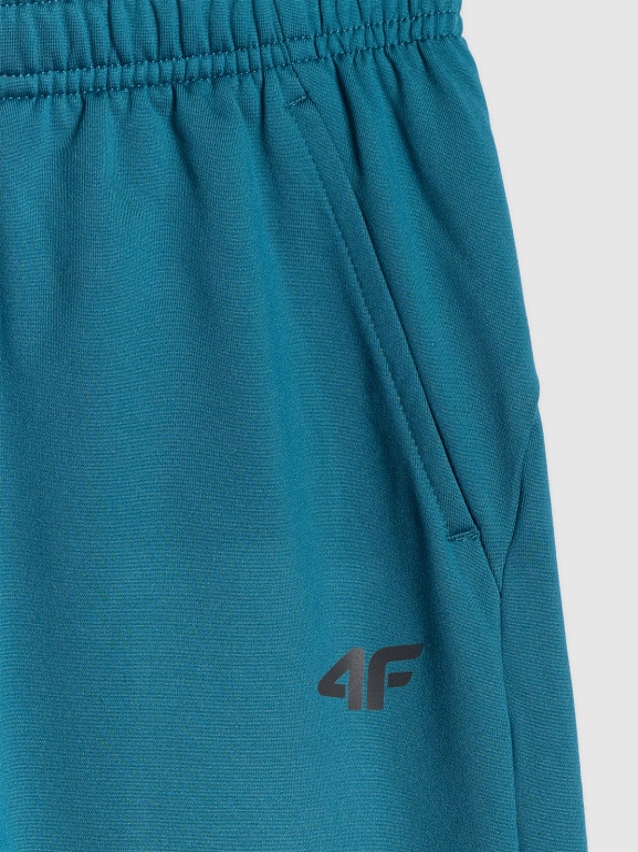 Chłopięce spodnie treningowe 4F 4FJRSS26TFTRM1460 - zielone
