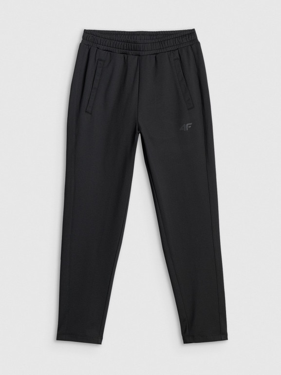 Chłopięce spodnie treningowe 4F 4FJRSS26TFTRM1461 - czarne
