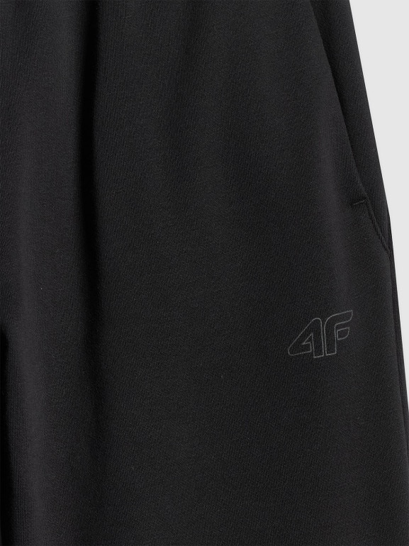 Chłopięcy komplet dresowy 4F 4FJRSS26TAPSM213 - czarny