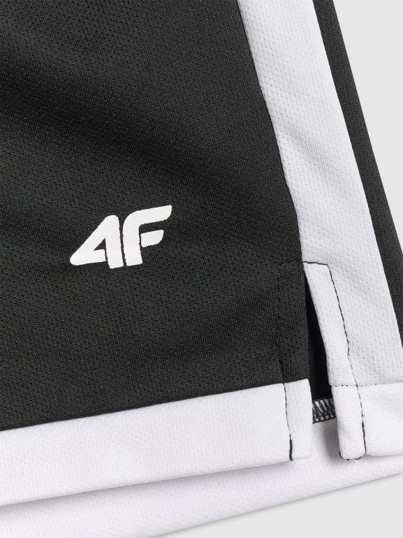 Chłopięcy komplet na WF 4F 4FJRSS26TAPSM190 - czarny