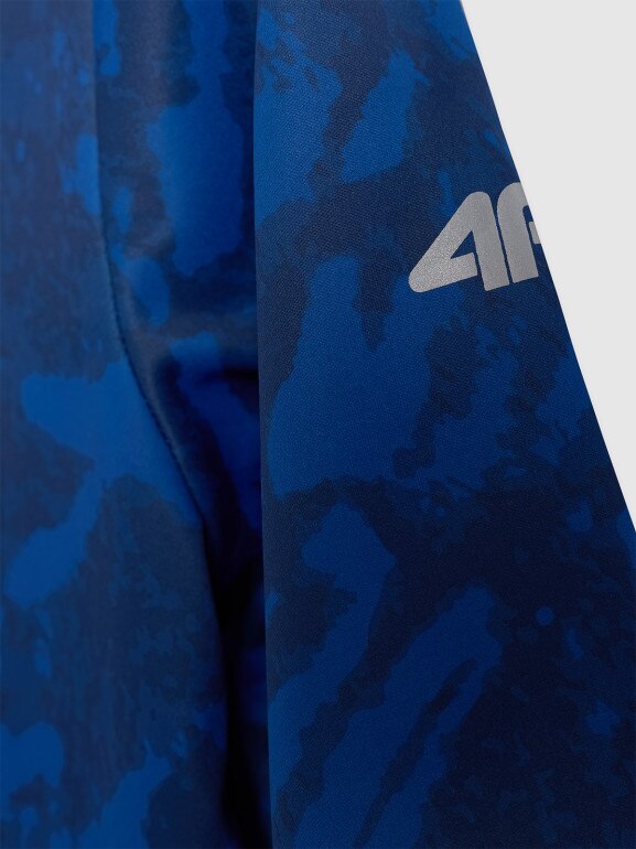 Chłopięcy softshell 4F 4FJRAW25TSOFM508 - multikolor