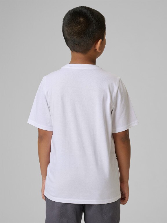 Chłopięcy t-shirt basic (2-pack) 4F 4FJRSS26TTSHM4013 - multikolor