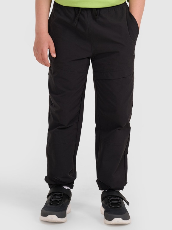 Chłopięcy t-shirt z nadrukiem 4F 4FJWAW25TTSHM2412 - zielony