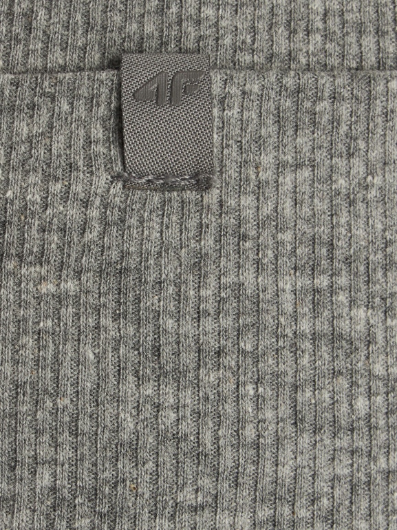 Dziecięca czapka beanie 4F 4FJRSS26ACAPU0766 - szara