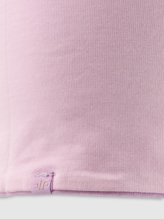 Dziecięca czapka beanie dwustronna 4F 4FJRSS26ACAPU0765 - fioletowa
