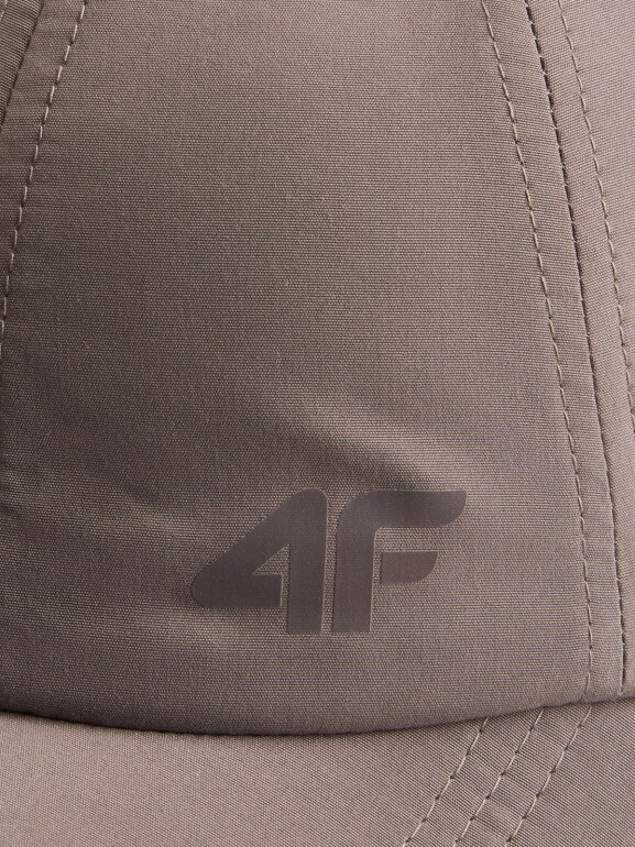 Dziecięca czapka z daszkiem 4F 4FJRSS26ACABU597 - beżowa