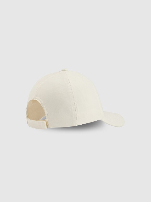 Dziecięca czapka z daszkiem 4F 4FJRSS26ACABU597 - biała
