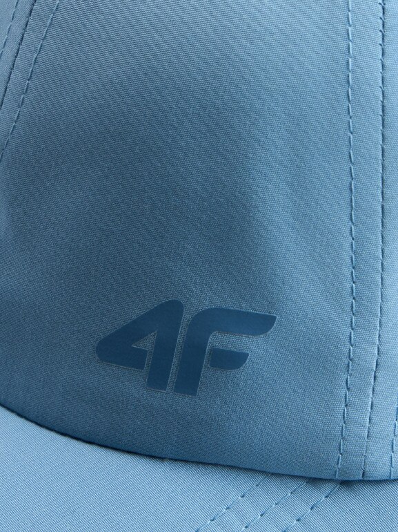 Dziecięca czapka z daszkiem 4F 4FJRSS26ACABU597 - niebieska