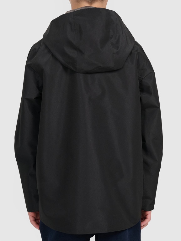 Dziecięca kurtka przejściowa 4F 4FJWSS26TTJAU0959 - czarna